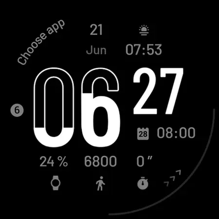 Fit 3 Watch face screenshot 9