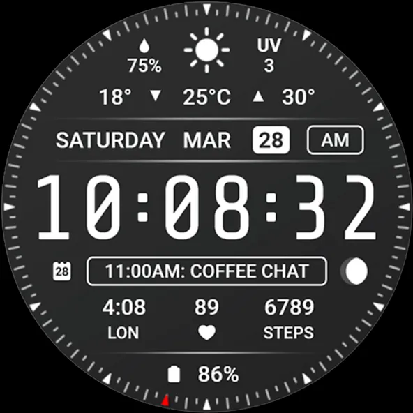 Watch face 10h08.com #146 screenshot 27