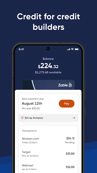 Zable Credit Card screenshot 2