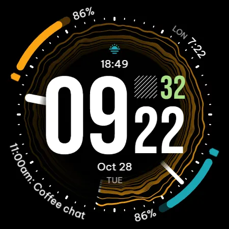 TKS 35 Sonar Watch Face screenshot 10