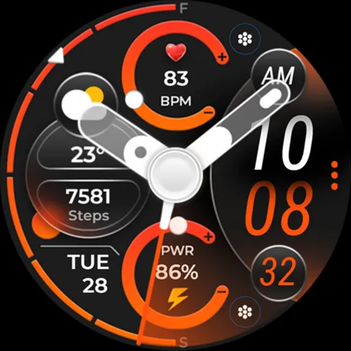 OMG 339 Hybrid Watch Face screenshot 27