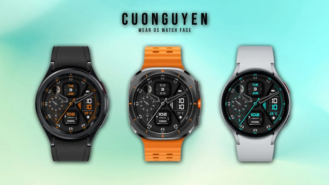 Watch face CNW0023 screenshot 1
