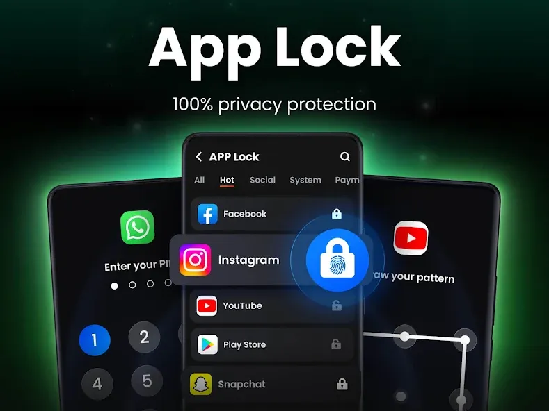 App Lock - Applock Fingerprint screenshot 1