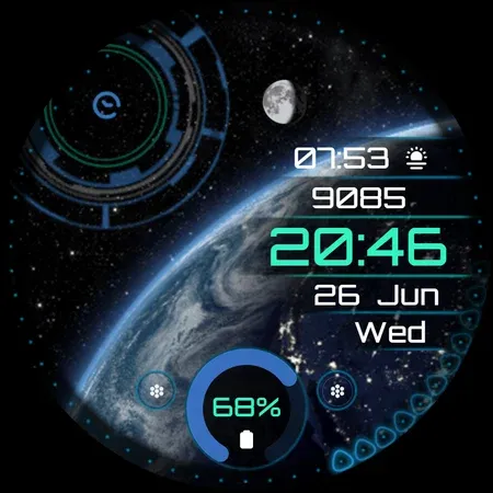 Sol 3 - animated watch face screenshot 10