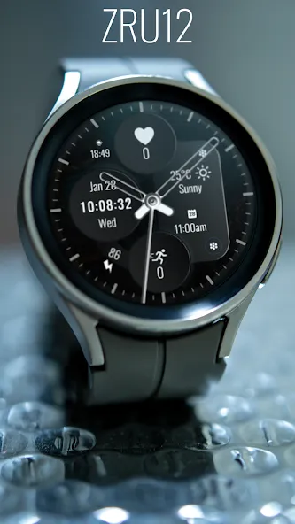 ZRU12 Watch Face for Wear OS screenshot 4
