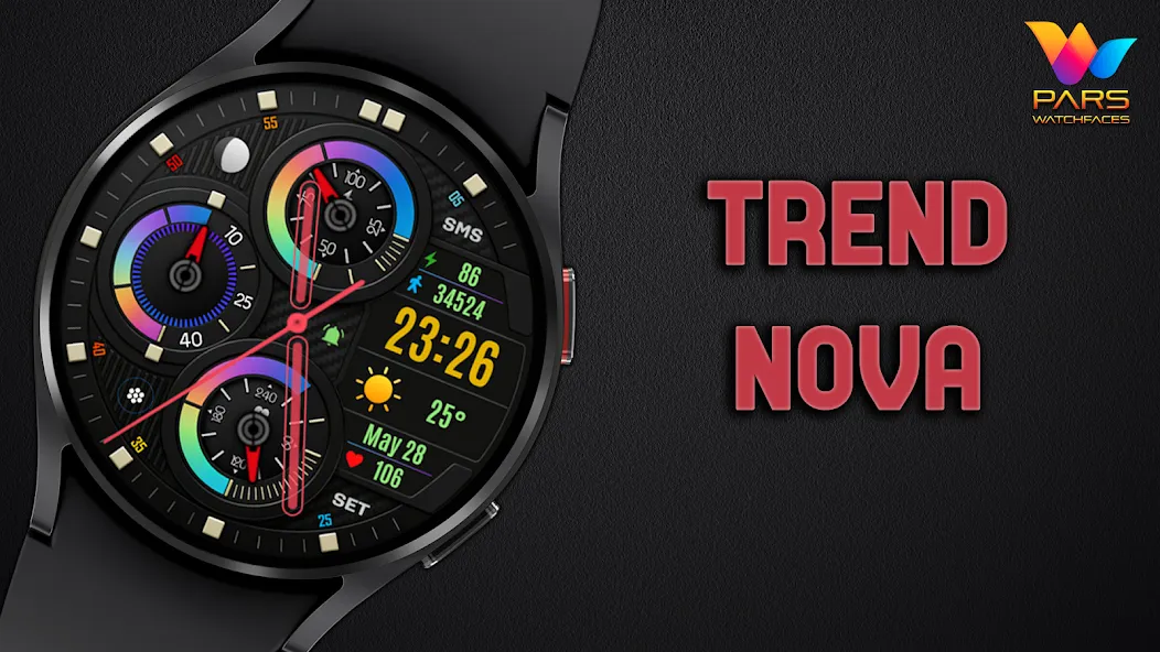 Trend Nova Hybrid Watch Face screenshot 7