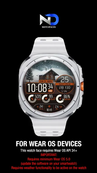 Weather Watchface — NDW067 screenshot 22