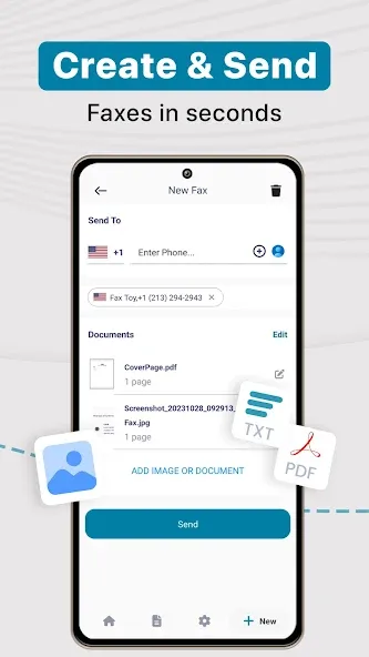 FAX Desk: Send Fax from Phone screenshot 3