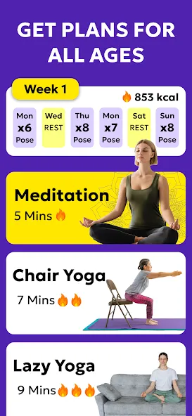 YOGA for Beginners screenshot 3