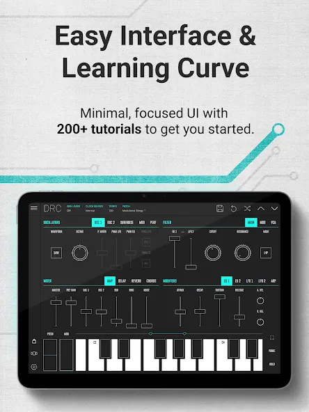 DRC - Polyphonic Synthesizer screenshot 12