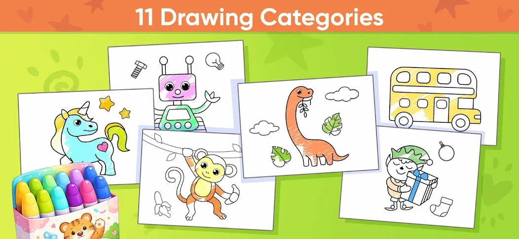 Baby Coloring Book for Kids 2+ screenshot 3
