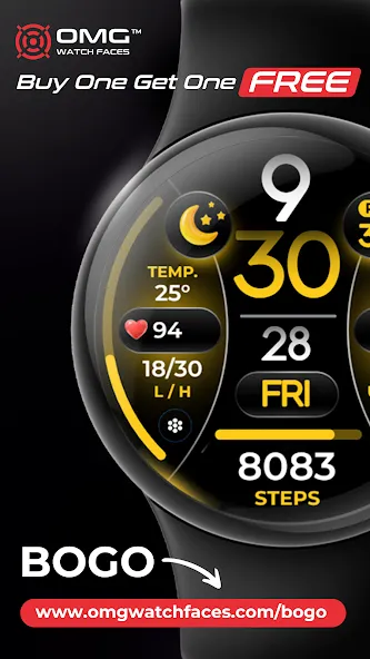 OMG 346 Weather Fitness Watch screenshot 3