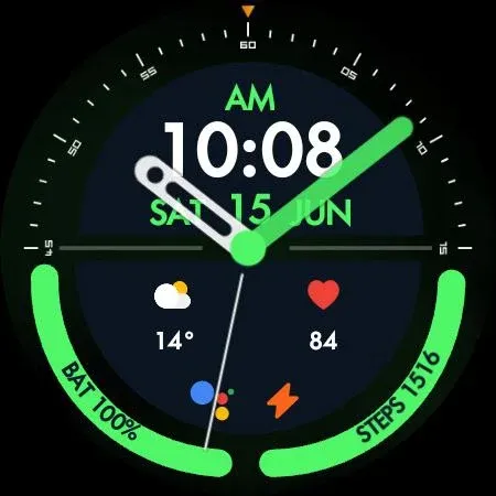 Nighty Hybrid 07 - watch face screenshot 24