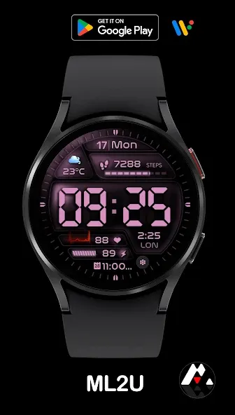 ML2U 229 Watch Face screenshot 1