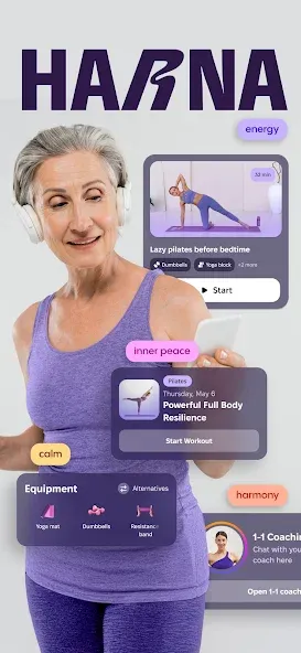 HARNA: Workout & Fitness screenshot 1