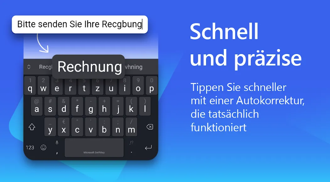 Microsoft SwiftKey KI-Tastatur screenshot 1