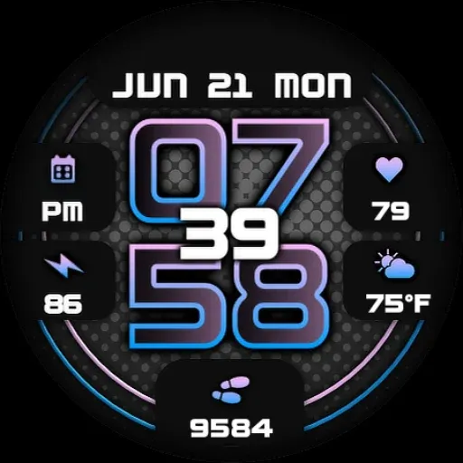 NW Ace Pro Wear OS Watch Face screenshot 11
