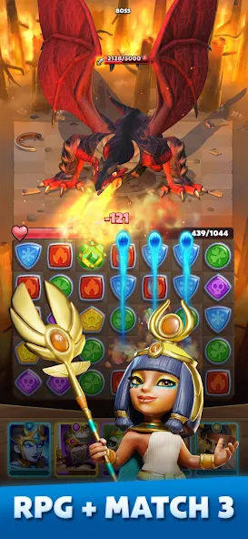 Puzzle Breakers: Champions War screenshot 1