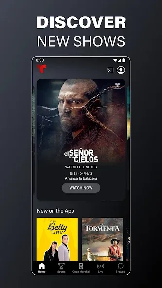 Telemundo: Series y TV en vivo screenshot 2
