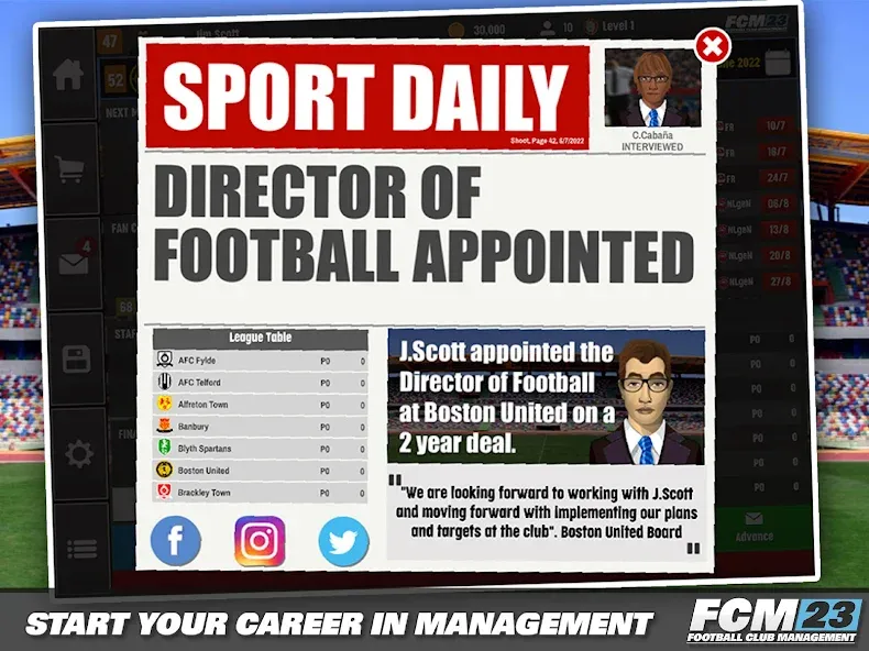 Football Club Management 2023 screenshot 9