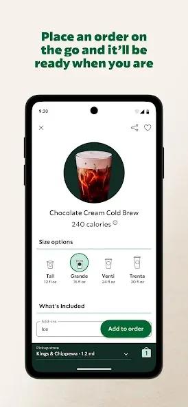 Starbucks screenshot 2