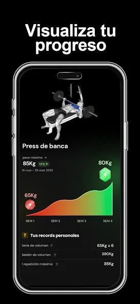 Symmetry: Rutinas Gimnasio IA screenshot 6