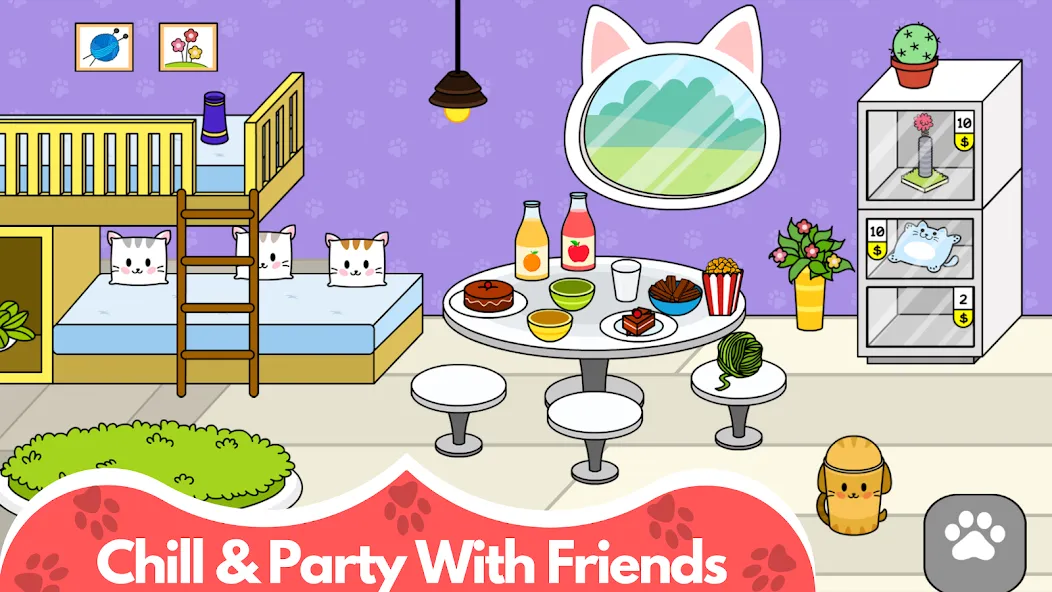 Tizi Cute Kitty: Pet Cat Games screenshot 19