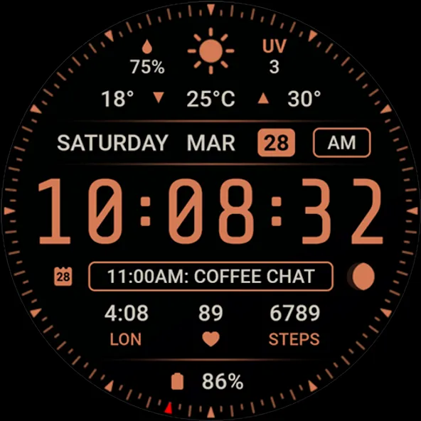 Watch face 10h08.com #146 screenshot 32