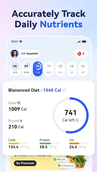 AI Calorie Counter - Appediet screenshot 2