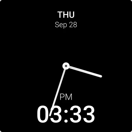 Minimal Hybrid Pro Watch Face screenshot 11