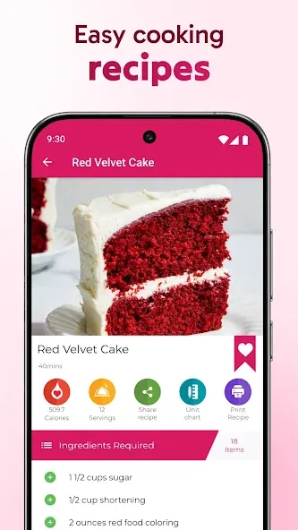 Cake recipes - Baking Cakes screenshot 3