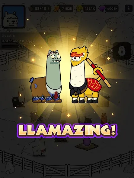 Mutant Llama: IDLE Breed Games screenshot 16
