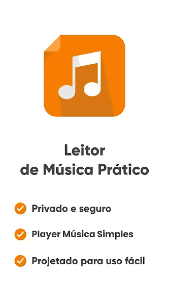 Player Música Simples screenshot 1