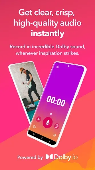 Dolby On: Record Audio & Music screenshot 1