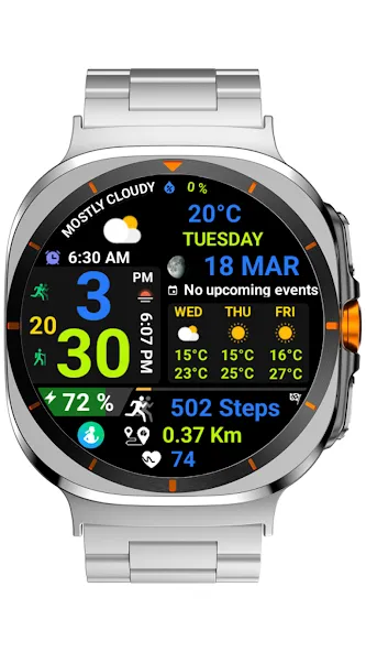 Digital Weather D Sport NTV580 screenshot 19