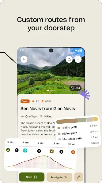 komoot - hike, bike & run screenshot 2