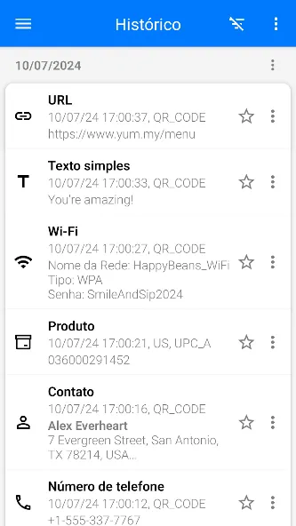 Scanner de QR Código de Barras screenshot 6