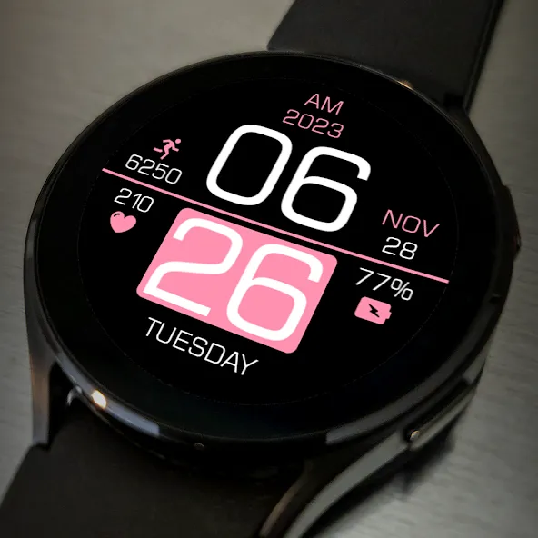 Key108 Digital Watch Face screenshot 3