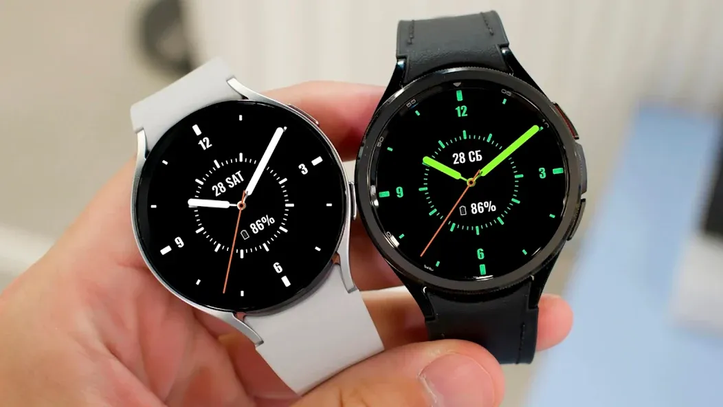 Minimalist watch face screenshot 1