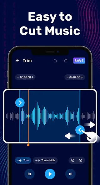 Audio Editor & Music Editor screenshot 1