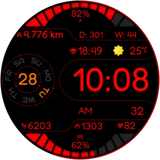 DIGI KLATRON CTS62 Watch face screenshot 16