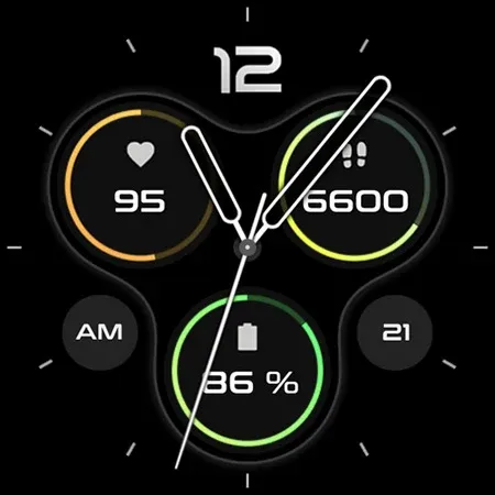 Aeon e-BPM: Watch face screenshot 9