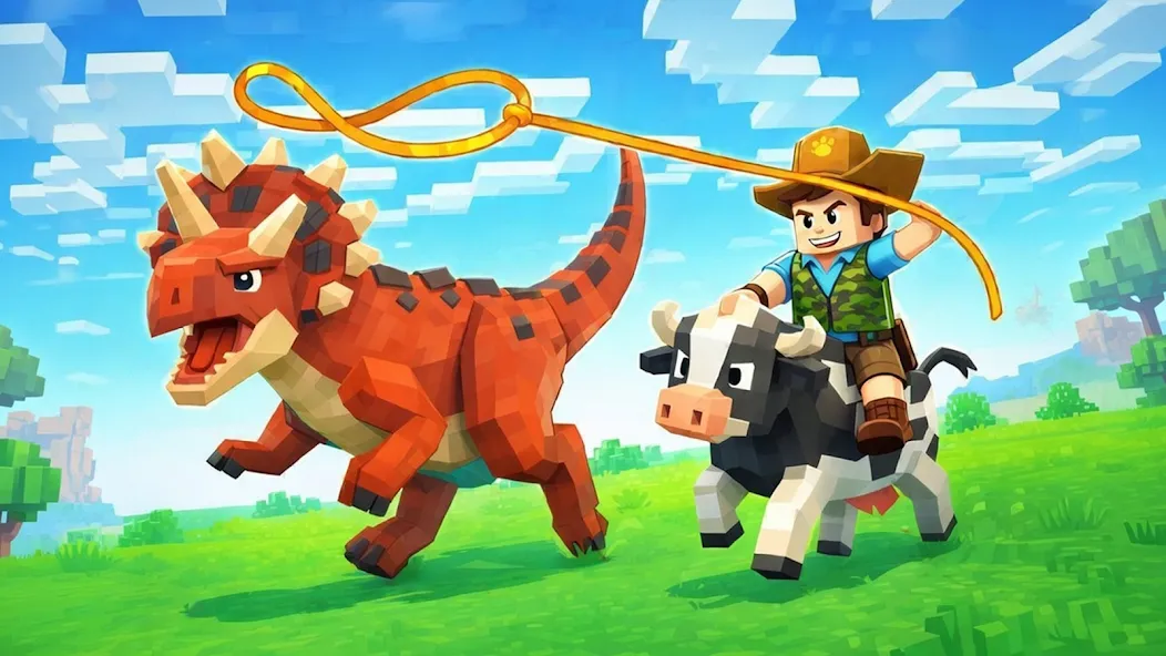 Catch and Tame Dino Sim 3D screenshot 1