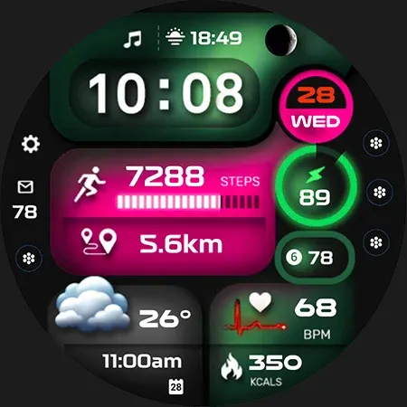 ML2U 255 Watch Face screenshot 26