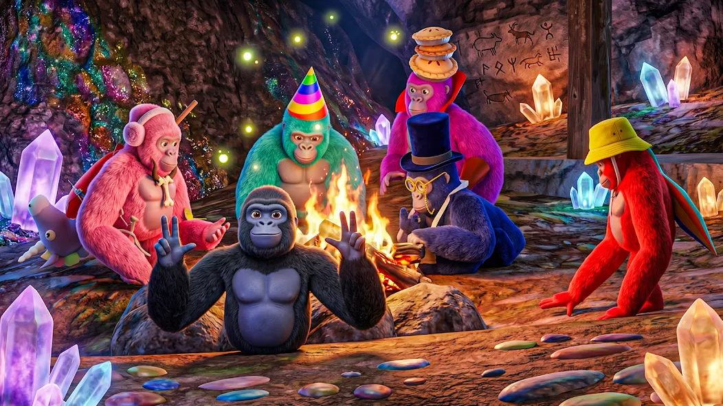 Monkey Tag Escape Gorilla Game screenshot 1