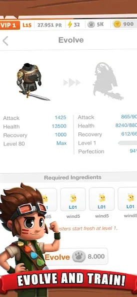 Battle Camp - Monster Catching screenshot 16
