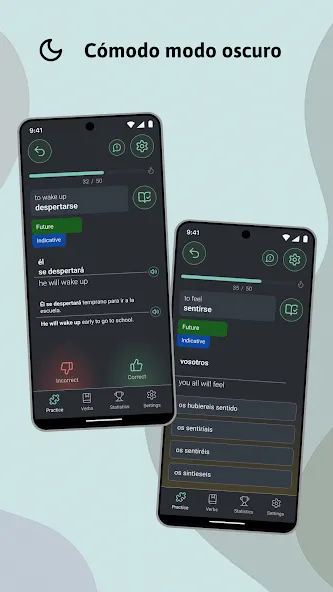 Español verbos y conjugaciones screenshot 6