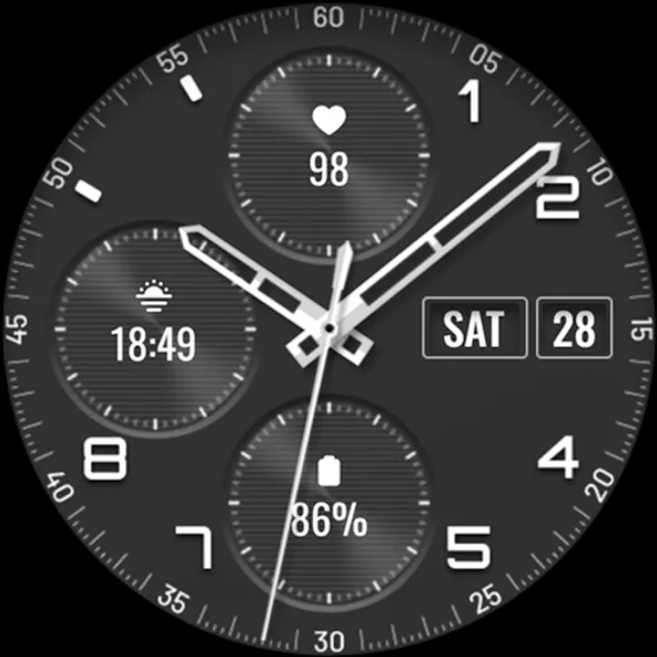 Watch face 10h08.com #141 screenshot 26