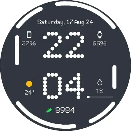GRBL Nothing 2 Glyph Watchface screenshot 20