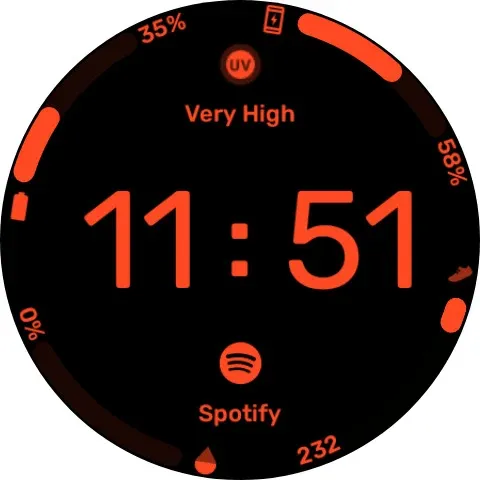 Digital Arc - Watchface screenshot 4